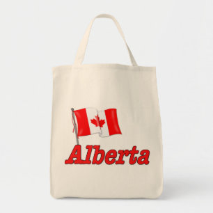 Bolsa Tote Bandeira do Canadá - Alberta