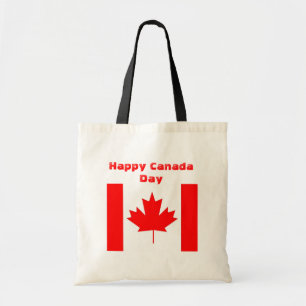 Bolsa Tote bandeira do Canadá, Feliz Dia do Canadá