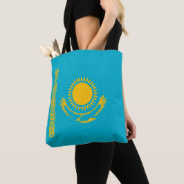 Bolsa Tote Bandeira do Cazaquistão