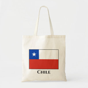 Bolsa Tote Bandeira do Chile