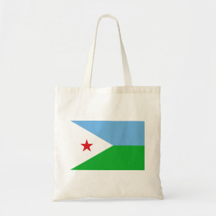 Bolsa Tote Bandeira do Djibuti
