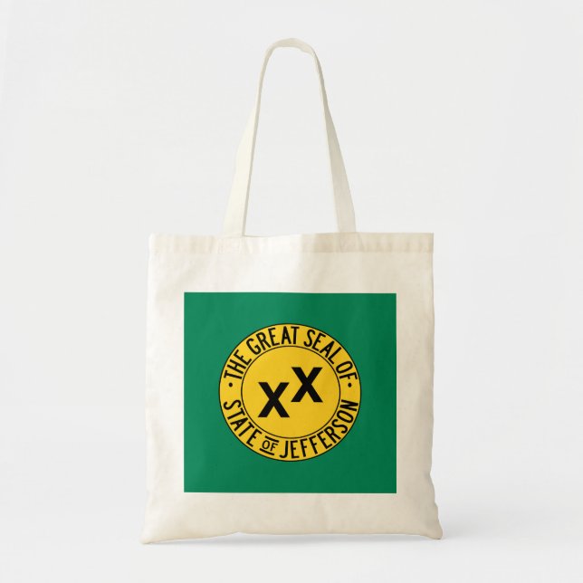 Bolsa Tote Bandeira do Estado americano proposto de Jefferson (Frente)