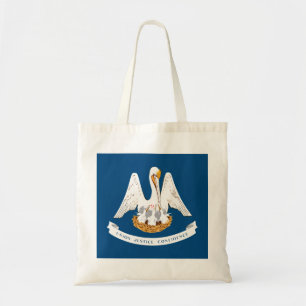 Bolsa Tote Bandeira do Estado da Louisiana