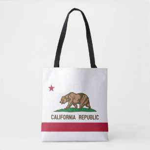 Bolsa Tote Bandeira do Estado da República da Califórnia