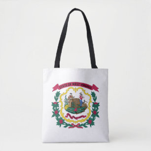 Bolsa Tote Bandeira do Estado da Virgínia Ocidental