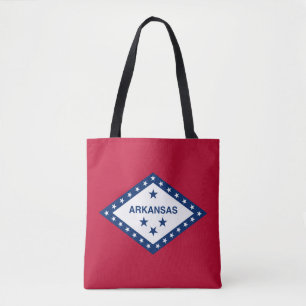 Bolsa Tote Bandeira do estado de Arkansas