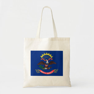 Bolsa Tote Bandeira do Estado de Dakota do Norte