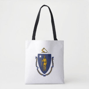 Bolsa Tote Bandeira do estado de Massachusetts