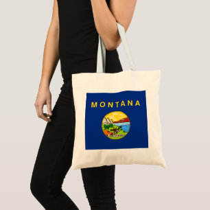 Bolsa Tote Bandeira do Estado de Montana