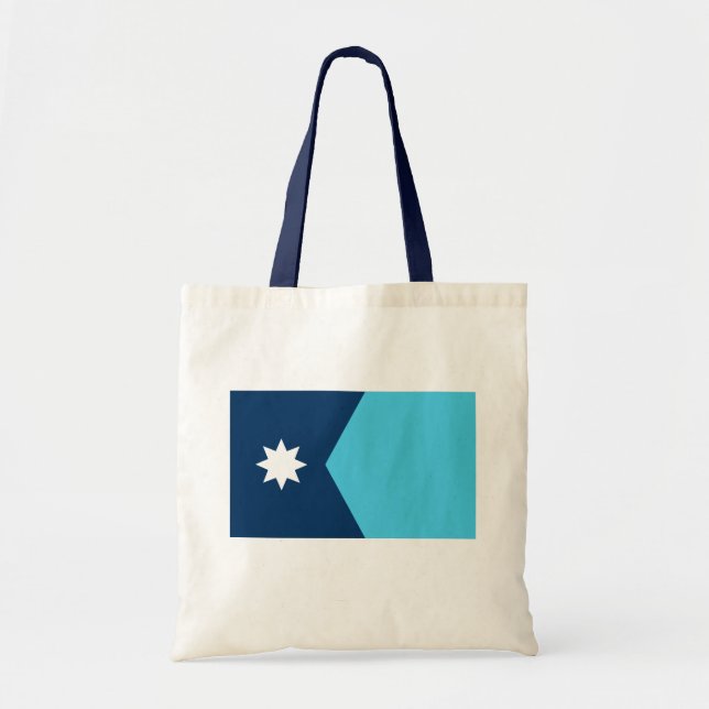 Bolsa Tote Bandeira do Estado do Minnesota (Frente)