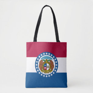 Bolsa Tote Bandeira do estado do Missouri