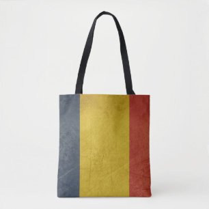 Bolsa Tote Bandeira do estado soberano do Grunge de Romania