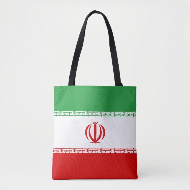 Bolsa Tote Bandeira do Irã (Frente)