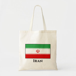 Bolsa Tote Bandeira do Irã (Iraniano)