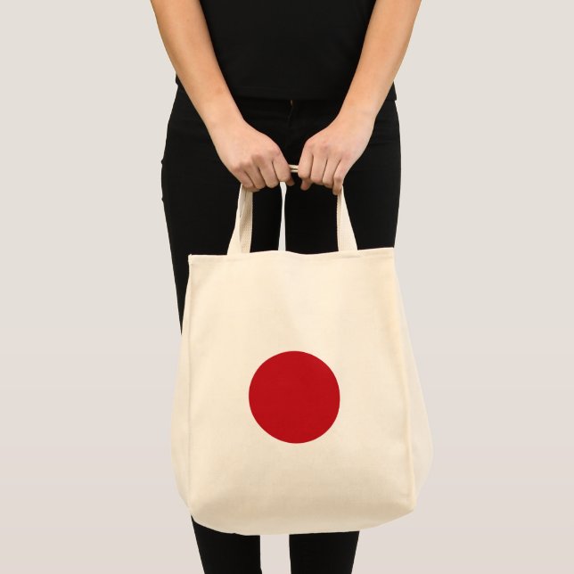 Bolsa Tote Bandeira do Japão (Frente (produto))