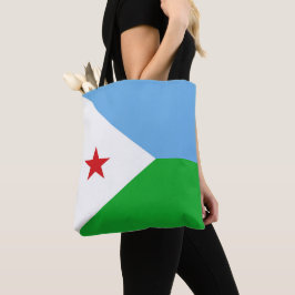 Bolsa Tote Bandeira do Jibuti