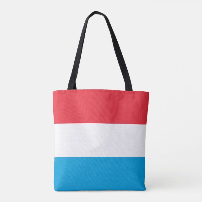 Bolsa Tote Bandeira do Luxemburgo (Verso)