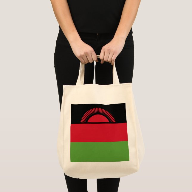 Bolsa Tote Bandeira do Malawi (Frente (produto))