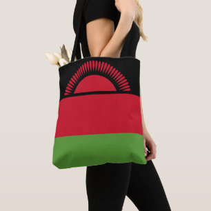 Bolsa Tote Bandeira do Malawi