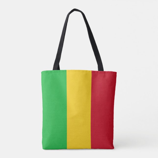 Bolsa Tote Bandeira do Mali (Verso)