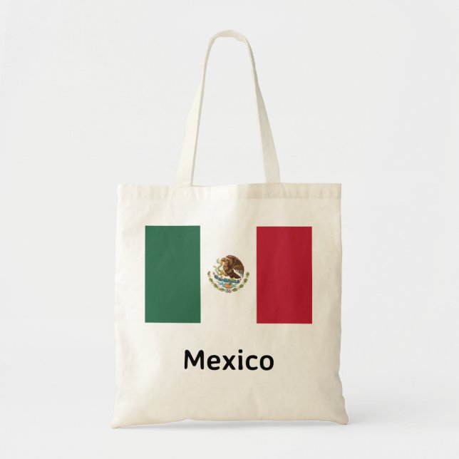Bolsa Tote Bandeira do México (Frente)