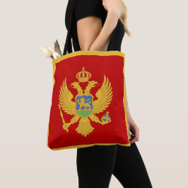 Bolsa Tote Bandeira do Montenegro