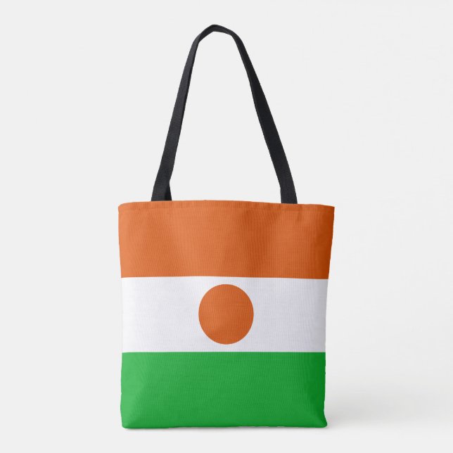 Bolsa Tote Bandeira do Níger (Verso)