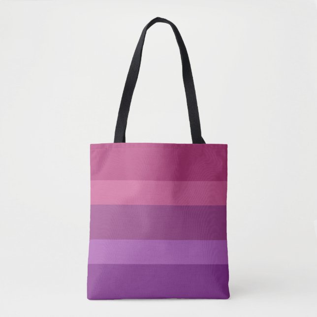 Bolsa Tote Bandeira do Orgulho Aceflux (Frente)