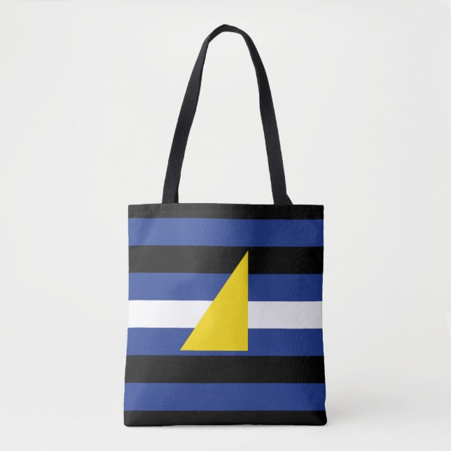 Bolsa Tote Bandeira do Orgulho das Atividades Aquáticas (Frente)