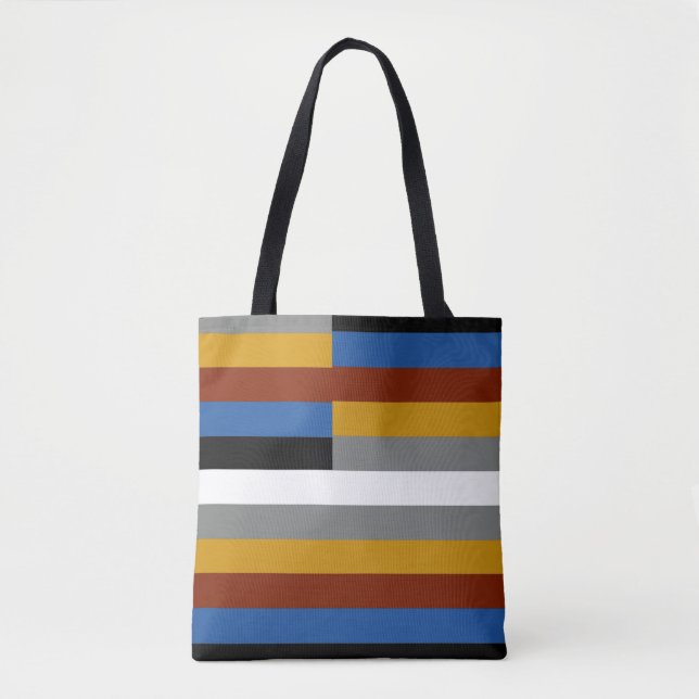 Bolsa Tote Bandeira do Orgulho Freak (Frente)