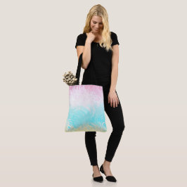 Bolsa Tote Bandeira do Orgulho Genderflux Abstrato Boho Girat