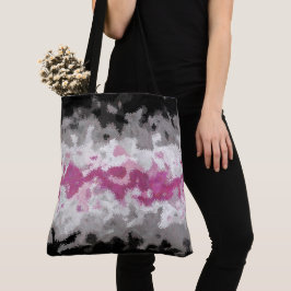 Bolsa Tote Bandeira do Orgulho Librafeminino Abstrato     