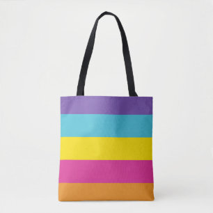 Bolsa Tote Bandeira do Orgulho Não Binário de Gênero