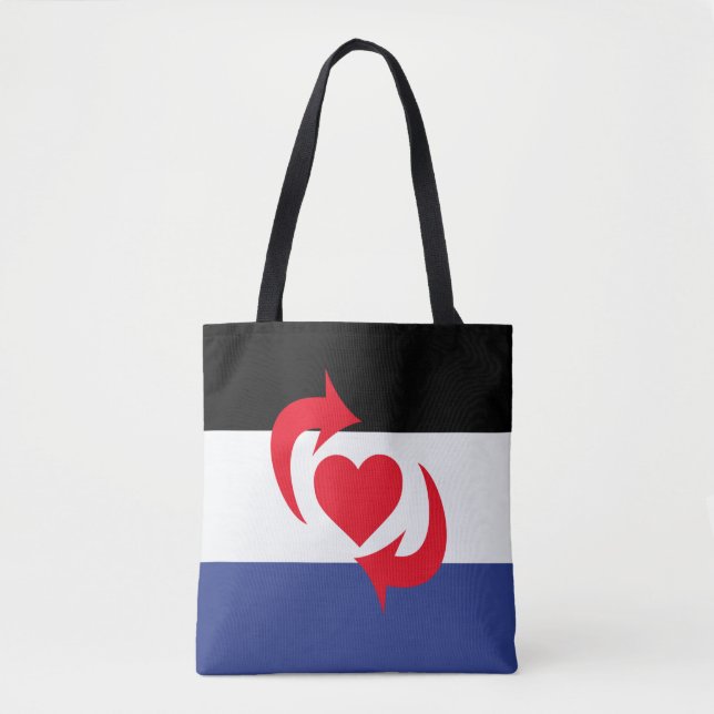 Bolsa Tote Bandeira do Orgulho Switch (Frente)