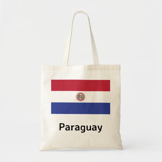 Bolsa Tote Bandeira do Paraguai (Frente)