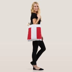 Bolsa Tote Bandeira do Peru