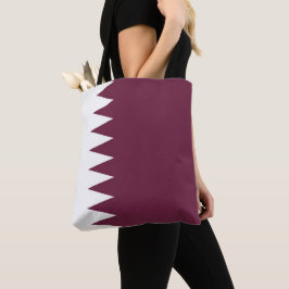 Bolsa Tote bandeira do Qatar