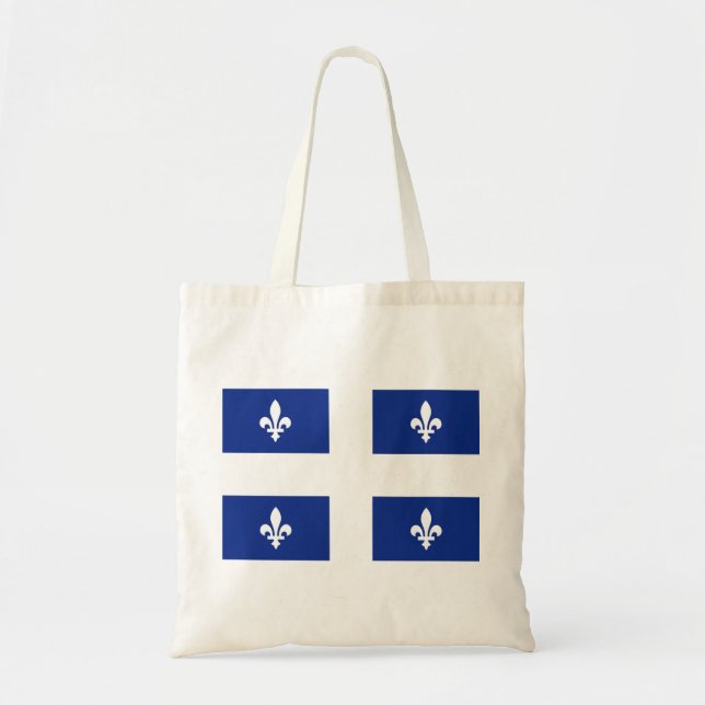 Bolsa Tote Bandeira do Quebec (Frente)