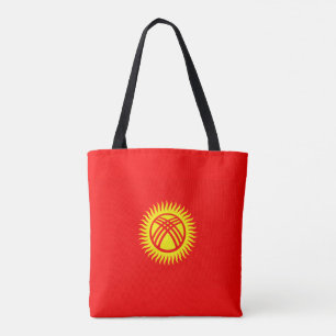 Bolsa Tote Bandeira do Quirguistão, Bandeira da Quirguízia