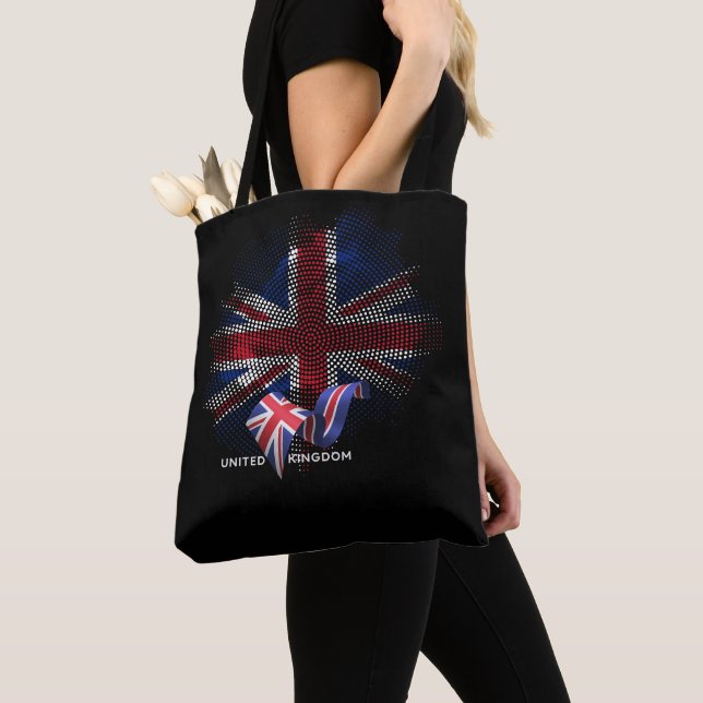 Bolsa Tote Bandeira do Reino Unido (Close Up)