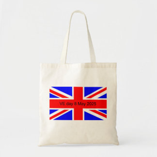 Bolsa Tote Bandeira do Reino Unido VE dia 2025