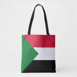Bolsa Tote Bandeira do Sudão