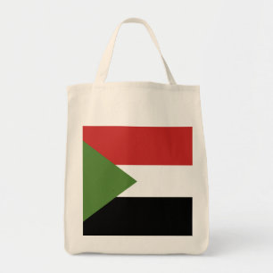 Bolsa Tote Bandeira do Sudão