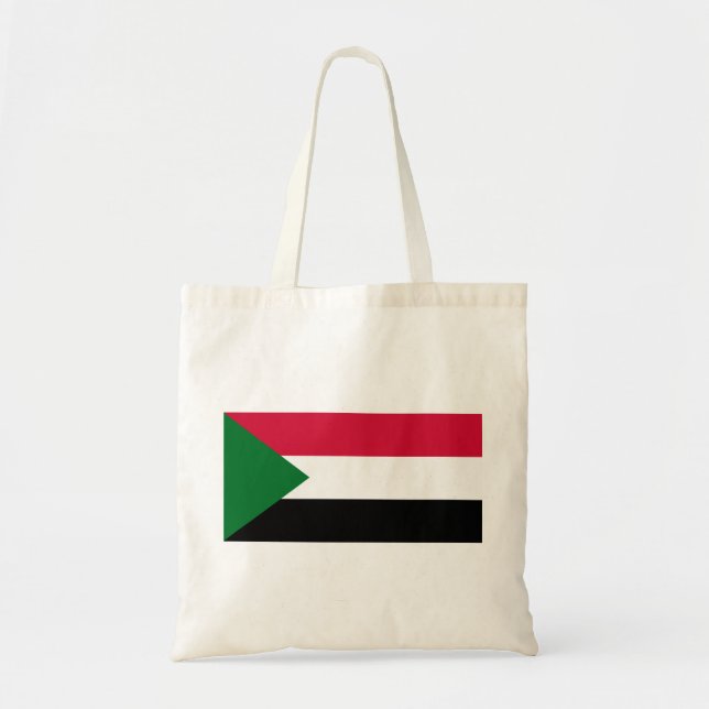 Bolsa Tote Bandeira do Sudão (Frente)