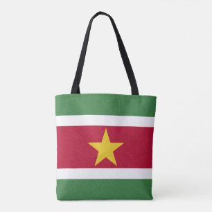 Bolsa Tote Bandeira do Suriname