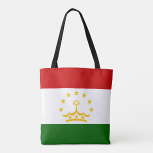 Bolsa Tote Bandeira do Tajiquistão, Bandeira do Tajiquistão