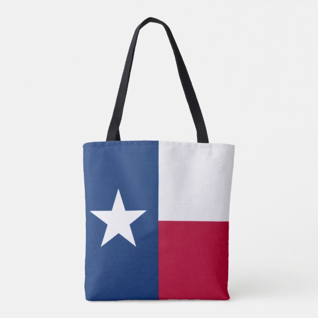 Bolsa Tote Bandeira do Texas (Verso)