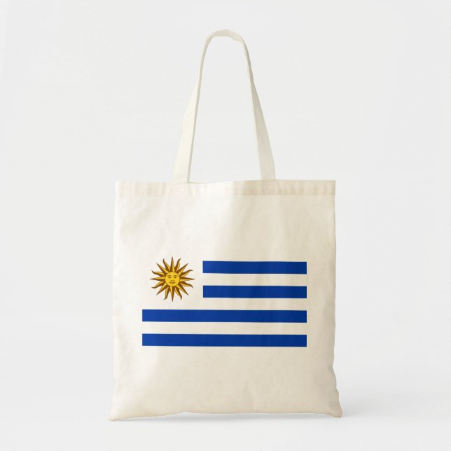 Bolsa Tote Bandeira do Uruguai (Frente)