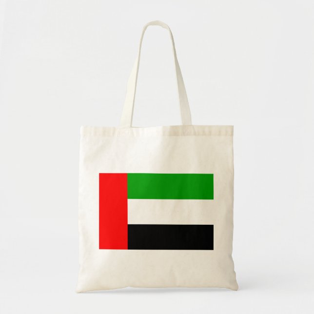Bolsa Tote Bandeira dos Emirados Árabes Unidos (Frente)