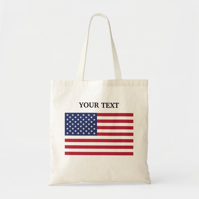 Bolsa Tote Bandeira dos EUA (Frente)